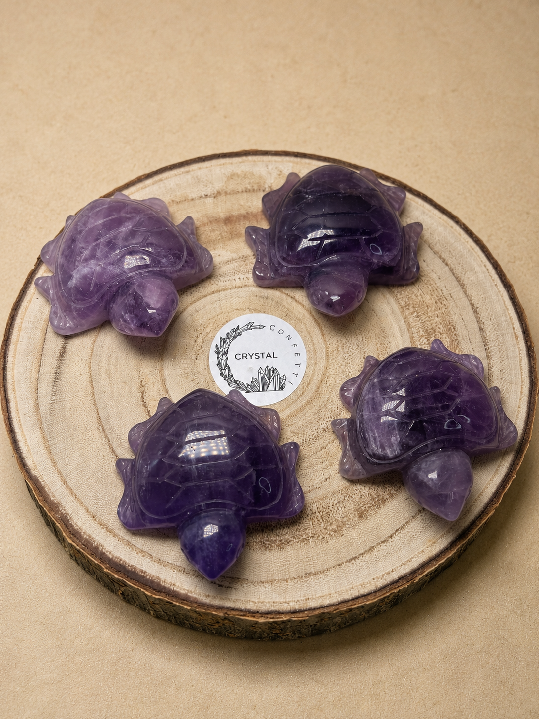 Amethyst Schildkröten