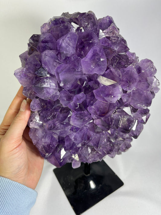 Amethyst auf Stand
