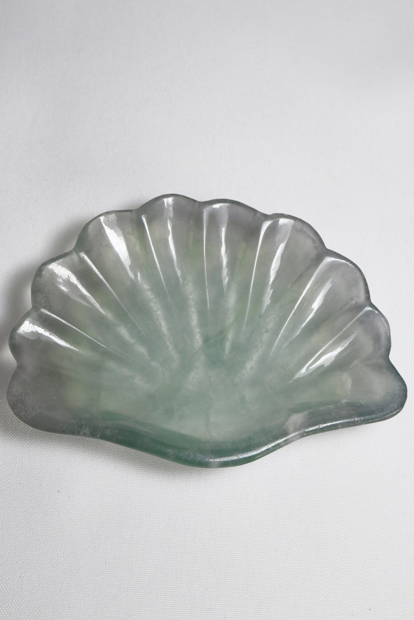 Fluorit Muschel-Schale