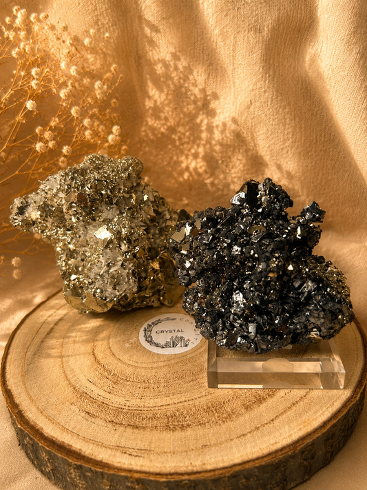 Pyrit mit Sphalerit