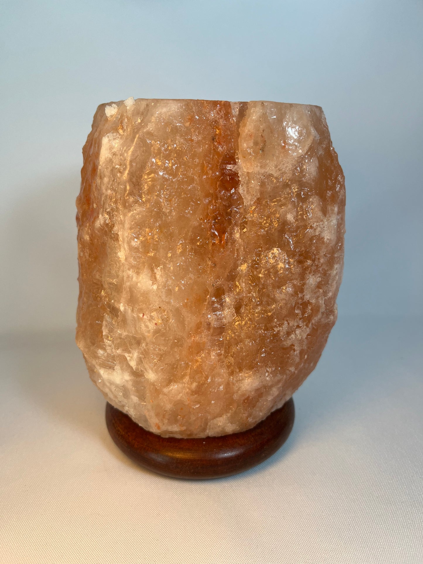 Salzkristall-Lampe rot (Aroma)