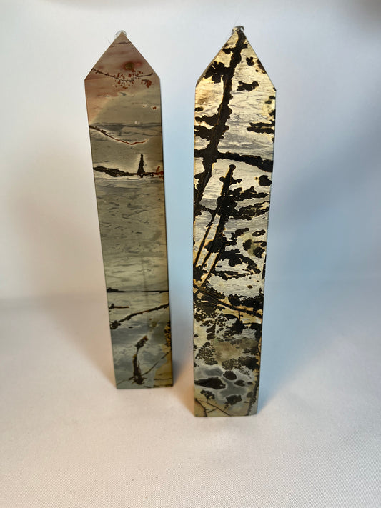 Landschafts Jaspis Türme