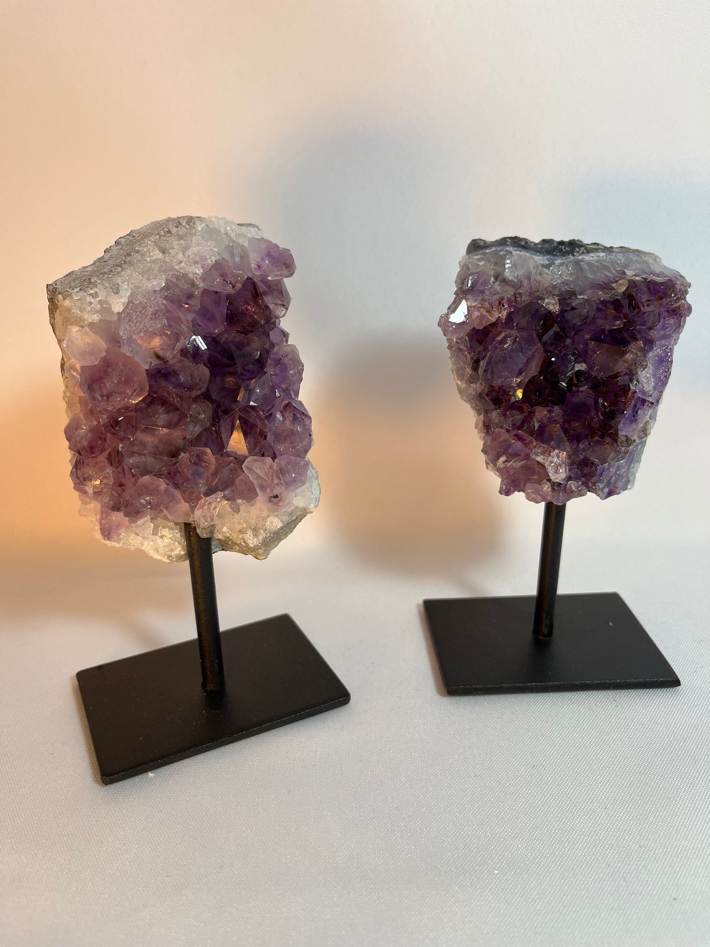 Amethyst auf Stand