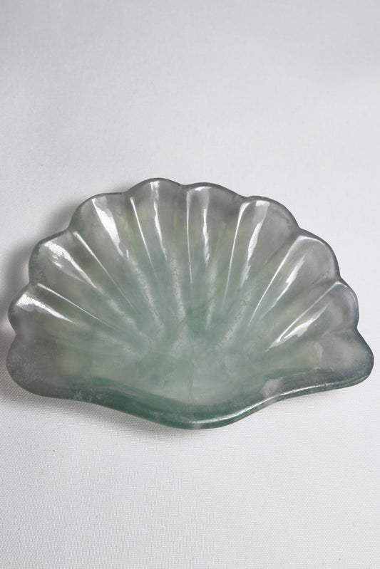 Fluorit Muschel-Schale